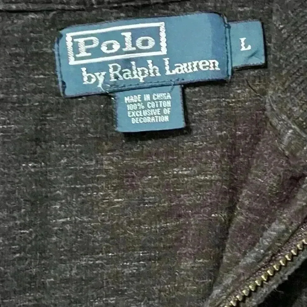 Polo Ralph Lauren Men’s Quarter Zip Gray Speckled - Large